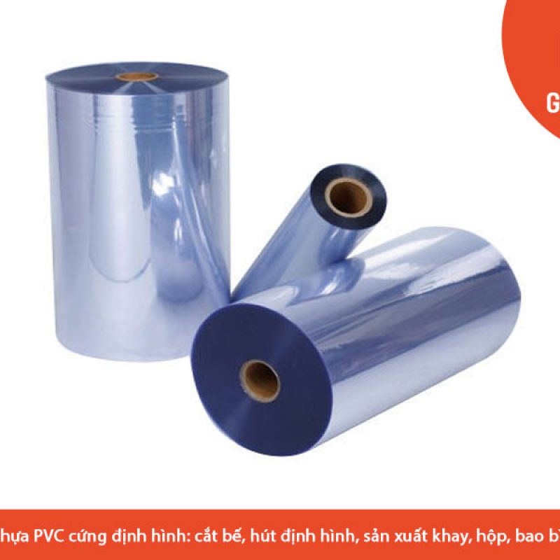 Màng Nhựa PVC Trong Dẻo 0.2mm * 1600mm * 100m