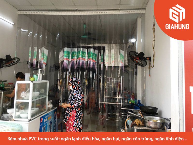 6 lý do rèm nhựa PVC ngăn lạnh được sử dụng rộng rãi