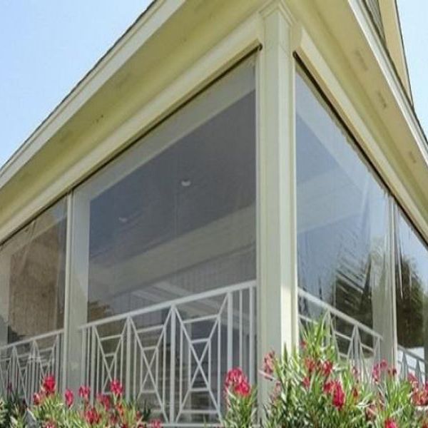 Rèm Cuốn Nhựa PVC Trong Suốt