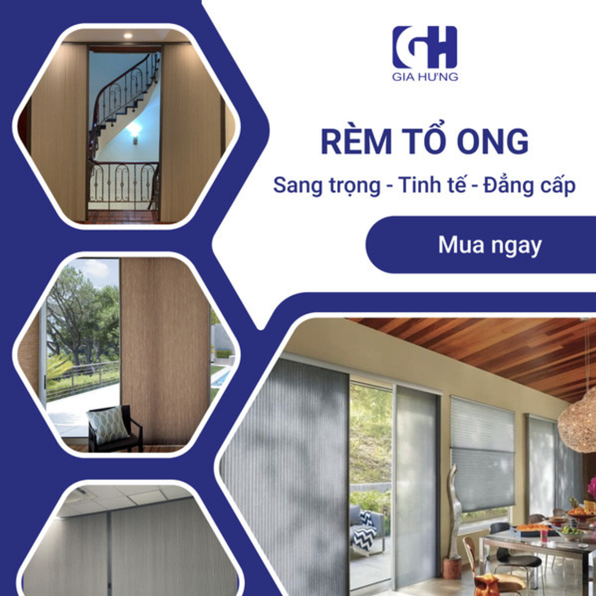 rèm tổ ong