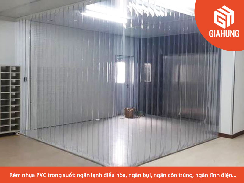 Rèm nhựa pvc ngăn lạnh điều hòa có những loại nào