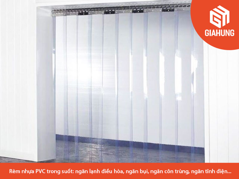 Lý do rèm nhựa PVC trong suốt được ưa chuộng